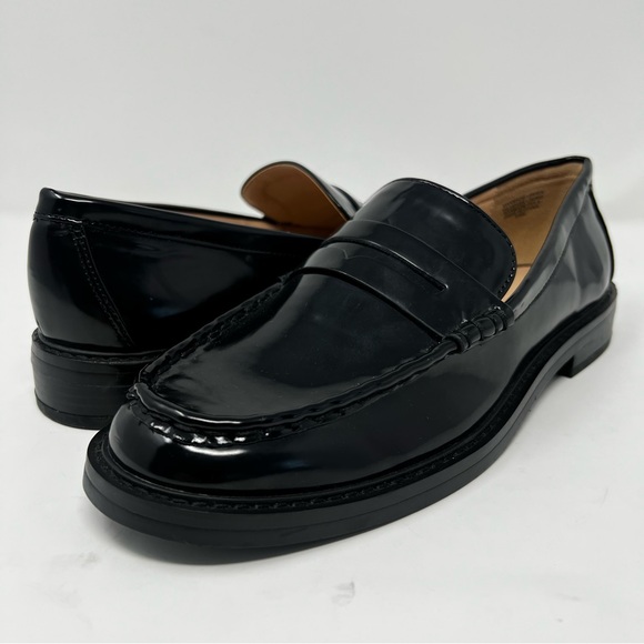 LOFT Shoes - LOFT Shiny Black Loafers